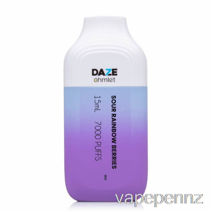 7 Daze OHMLET 7000 Disposable Sour Rainbow Berries VAPE NZ